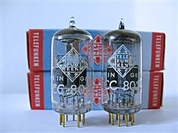 TELEFUNKEN ECC803S MATCHED PAIR